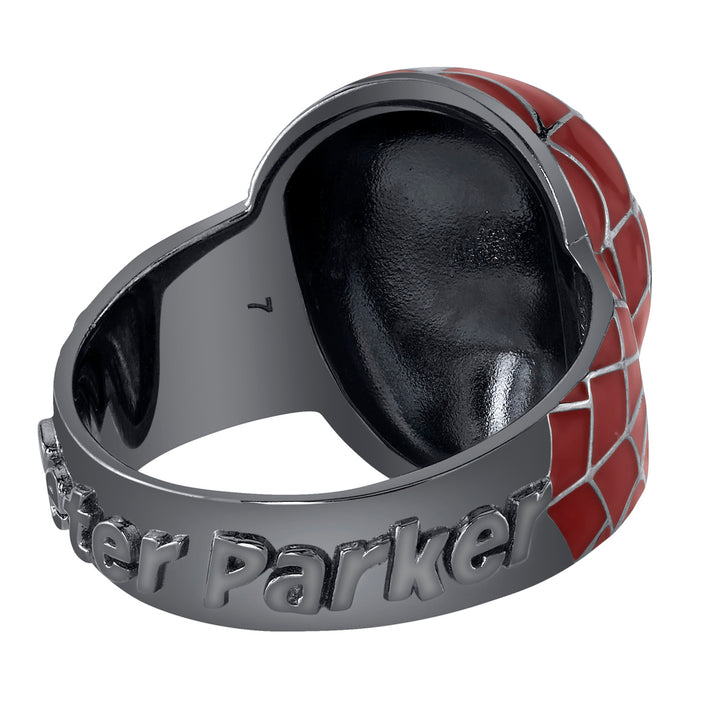 Marvel X RockLove SPIDER-MAN Peter Parker Mask Ring