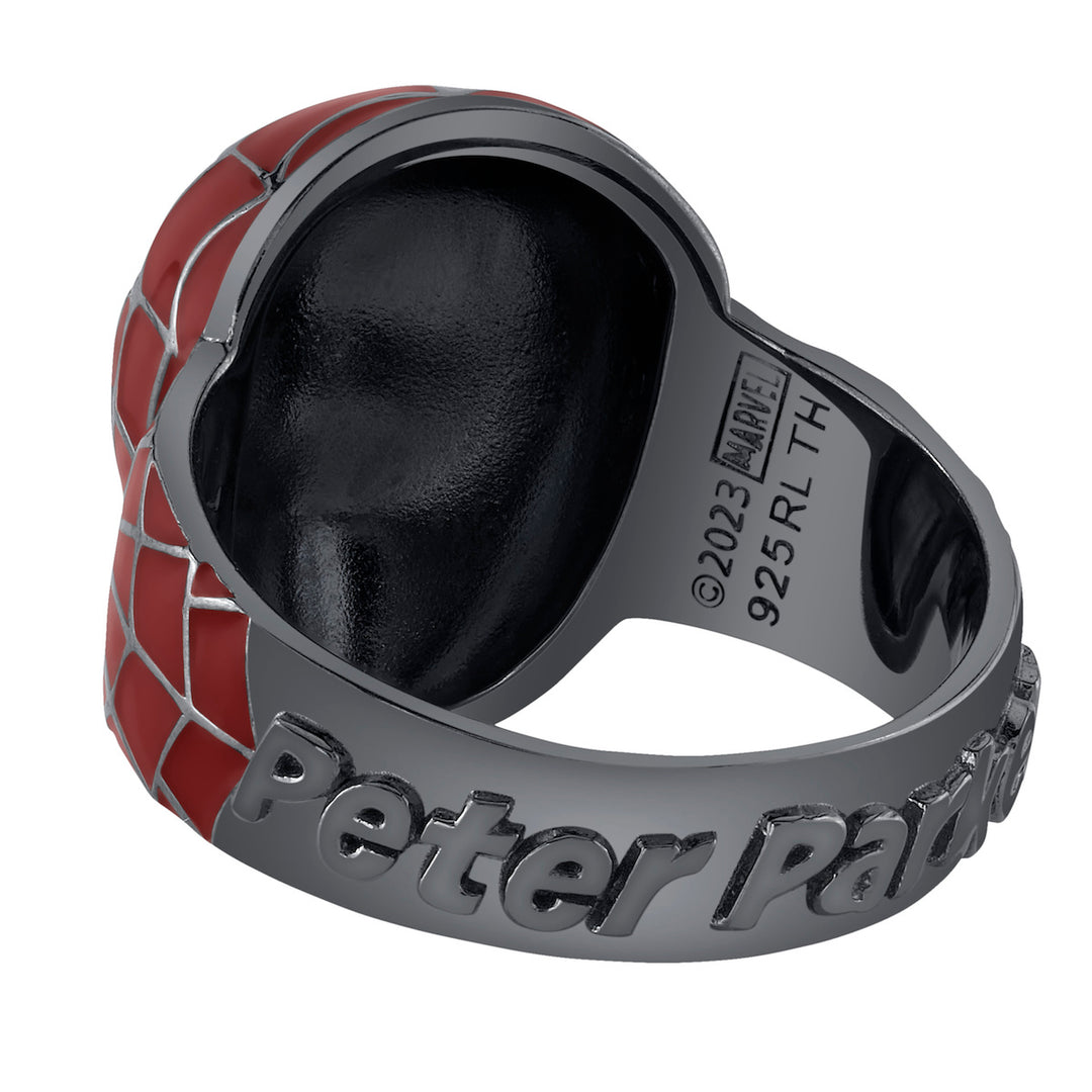 Marvel X RockLove SPIDER-MAN Peter Parker Mask Ring