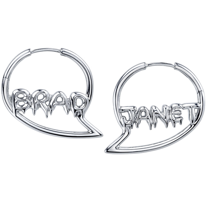 Rocky Horror Picture Show X RockLove Janet and Brad Hoop Earrings