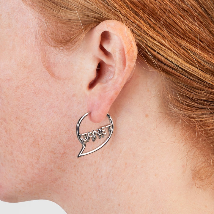 Rocky Horror Picture Show X RockLove Janet and Brad Hoop Earrings