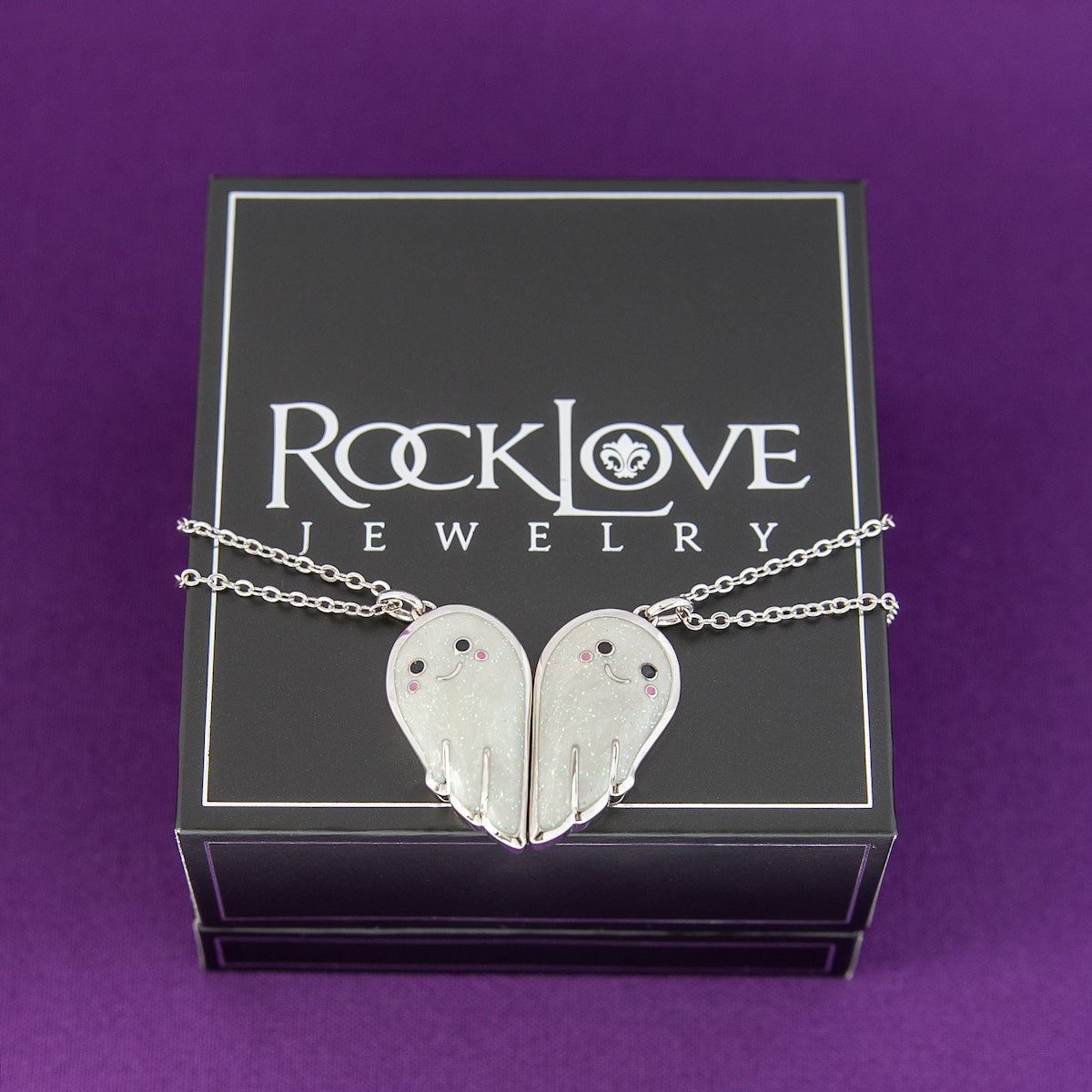 RockLove Boo-Tique Best Boos BFF Necklace Set - RockLove Jewelry