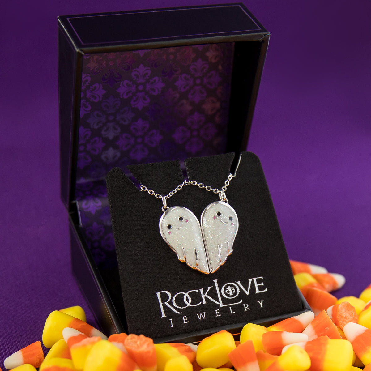 RockLove Boo-Tique Best Boos BFF Necklace Set - RockLove Jewelry