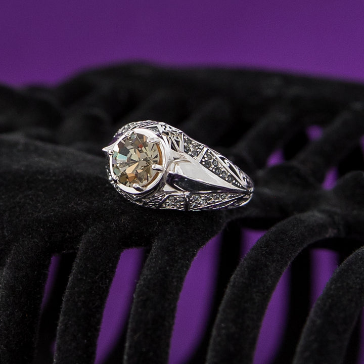 RockLove Boo-Tique Crystal Bat Ring
