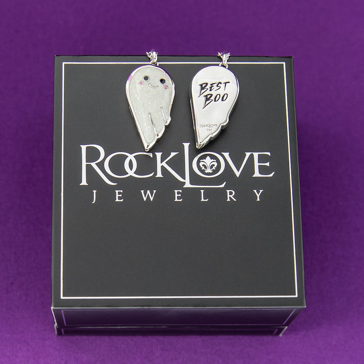 RockLove Boo-Tique Best Boos BFF Necklace Set