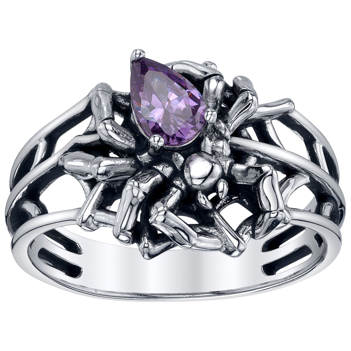 RockLove Boo-Tique Spinning Spider Ring