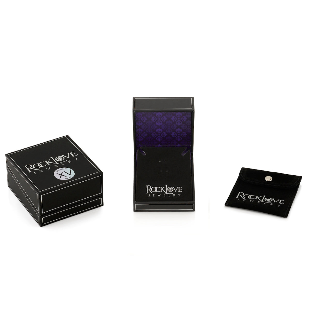 RockLove Jewelry XV Double Key Necklace - RockLove Jewelry