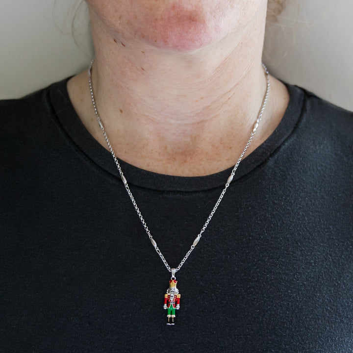 RockLove Yule-Tique Nutcracker Necklace