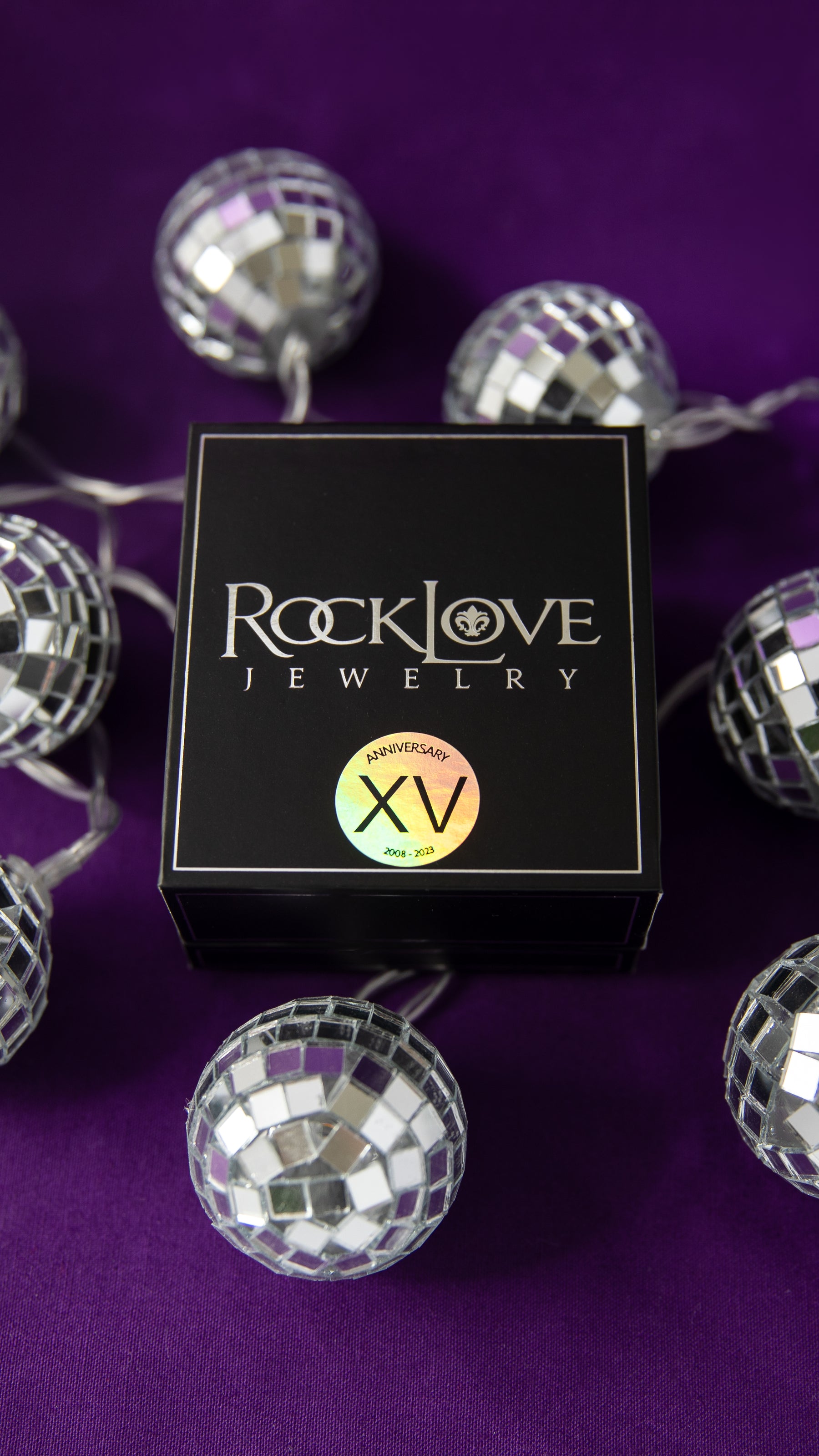 RockLove Jewelry XV Double Key Necklace