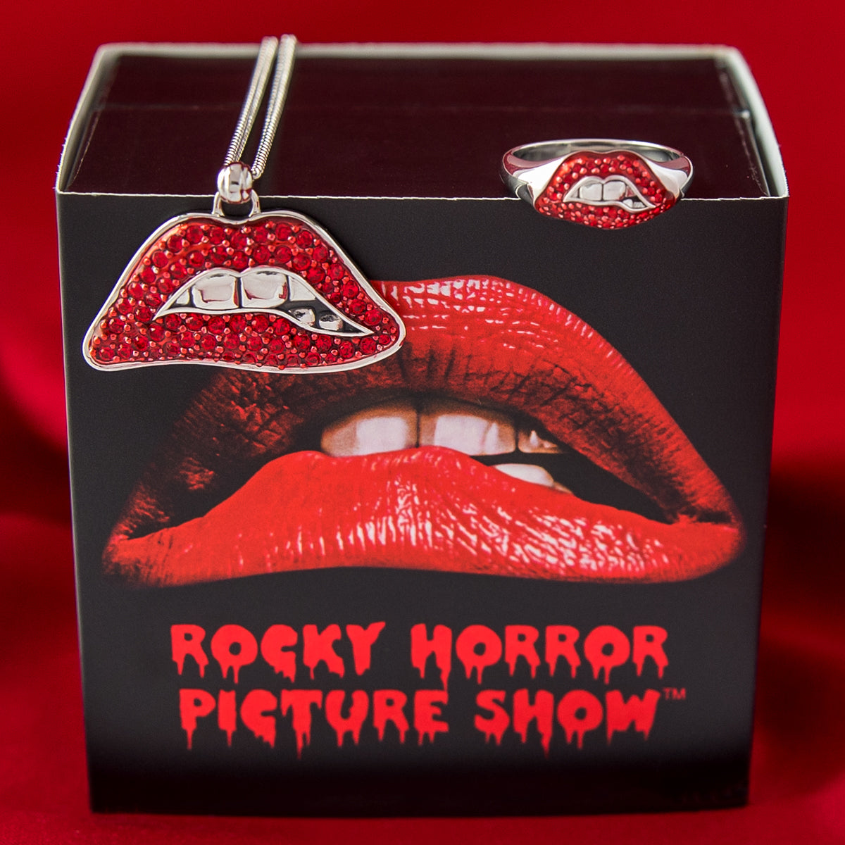 Rocky Horror Picture Show X RockLove Lips Necklace - RockLove Jewelry