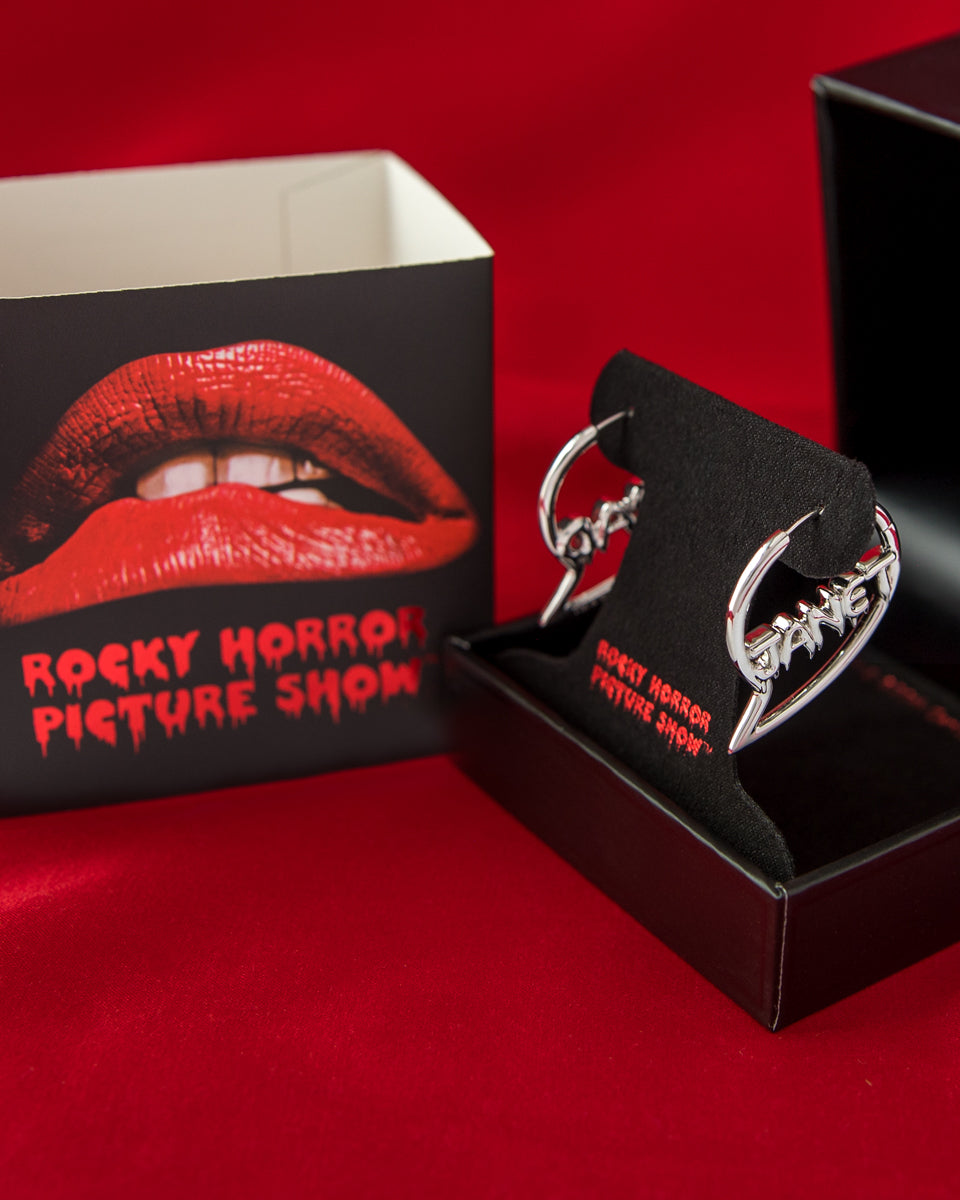 Rocky Horror Picture Show X RockLove Janet and Brad Hoop Earrings