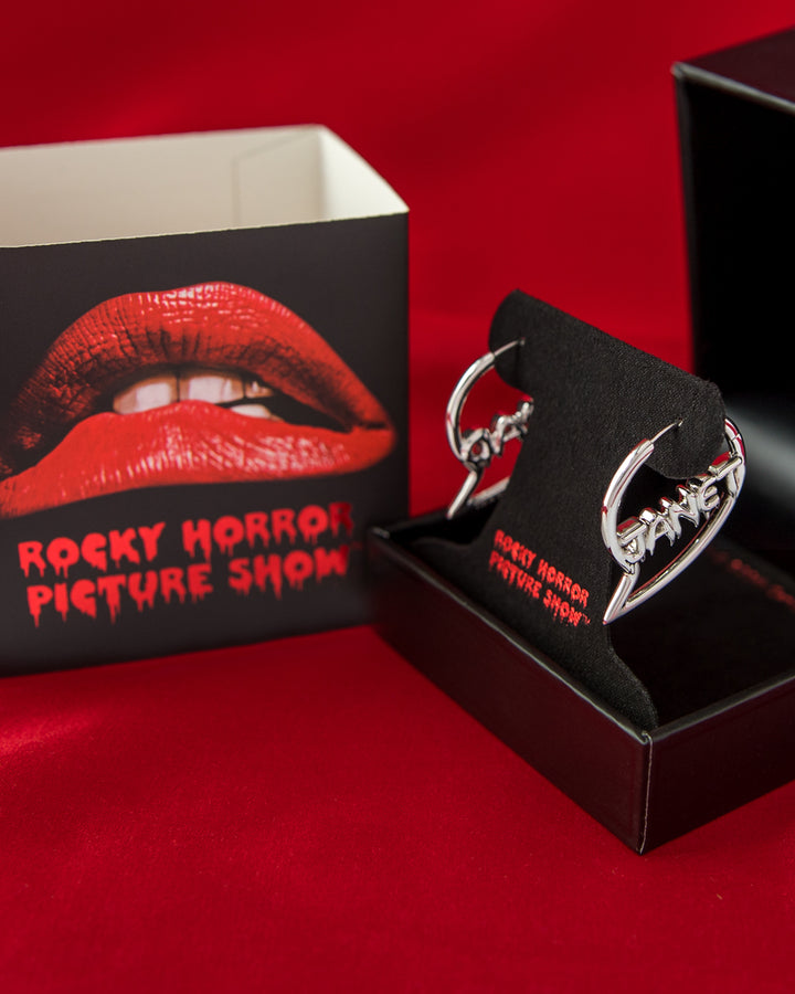 Rocky Horror Picture Show X RockLove Janet and Brad Hoop Earrings