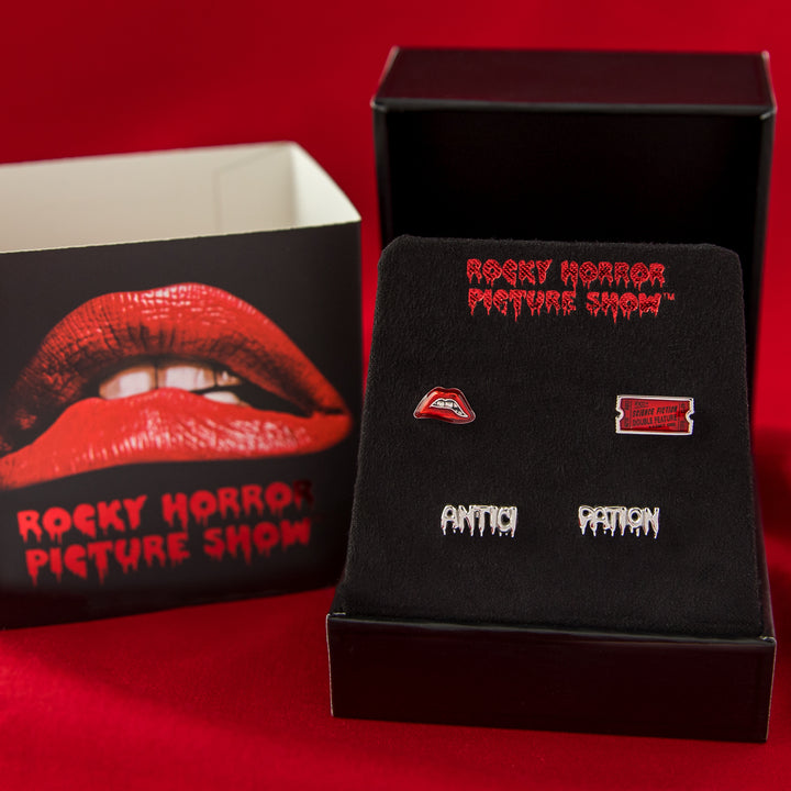 Rocky Horror Picture Show X RockLove Anticipation Stud Earring Set