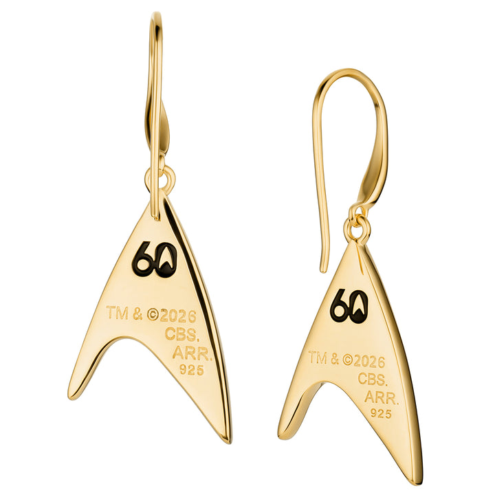 Star Trek X RockLove 60th Anniversary Diamond Earrings