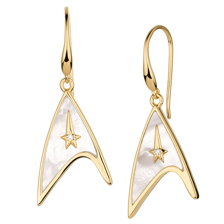 Star Trek X RockLove 60th Anniversary Diamond Earrings