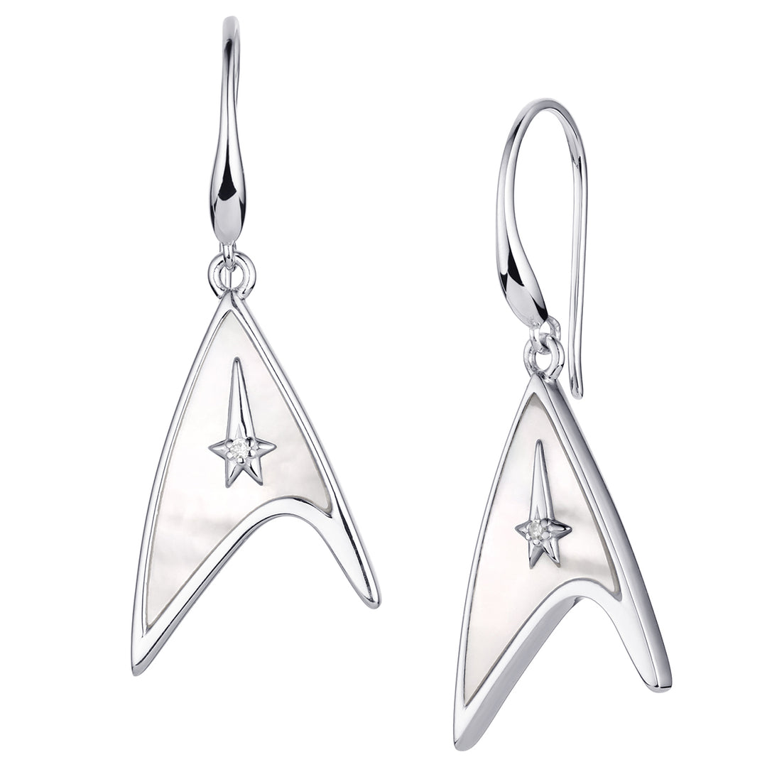 Star Trek X RockLove 60th Anniversary Diamond Earrings