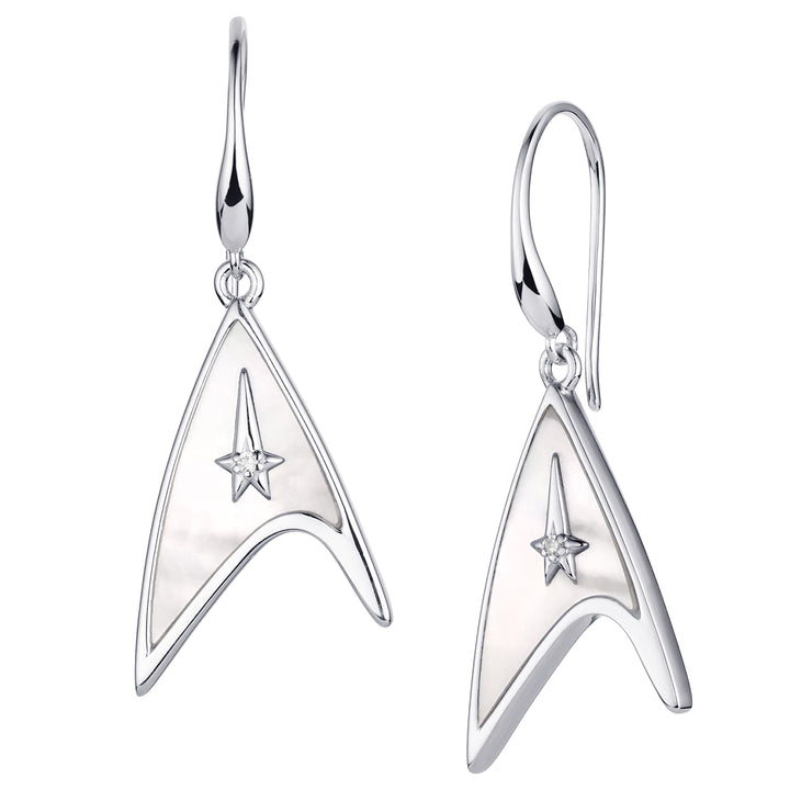 Star Trek X RockLove 60th Anniversary Diamond Earrings