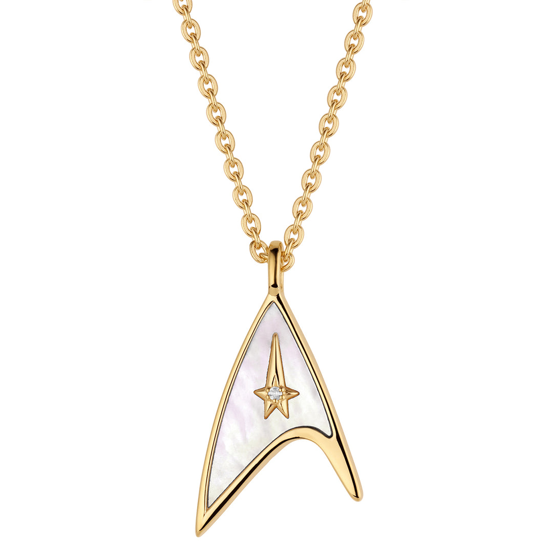 Star Trek X RockLove 60th Anniversary Diamond Necklace