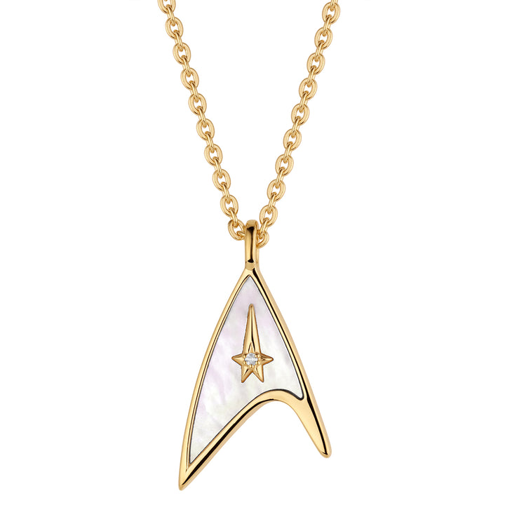 Star Trek X RockLove 60th Anniversary Diamond Necklace