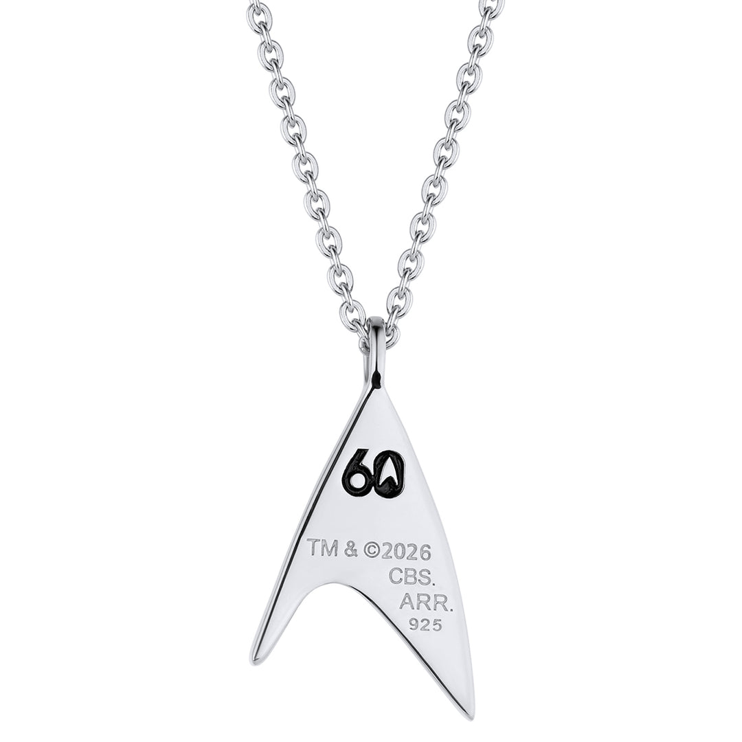 Star Trek X RockLove 60th Anniversary Diamond Necklace