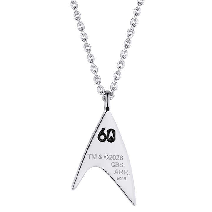 Star Trek X RockLove 60th Anniversary Diamond Necklace