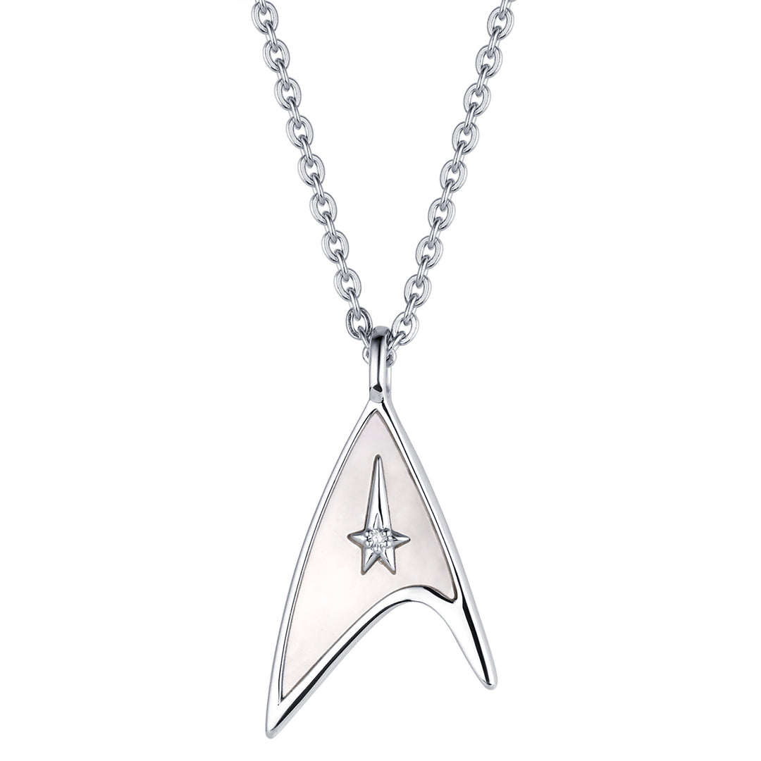 Star Trek X RockLove 60th Anniversary Diamond Necklace