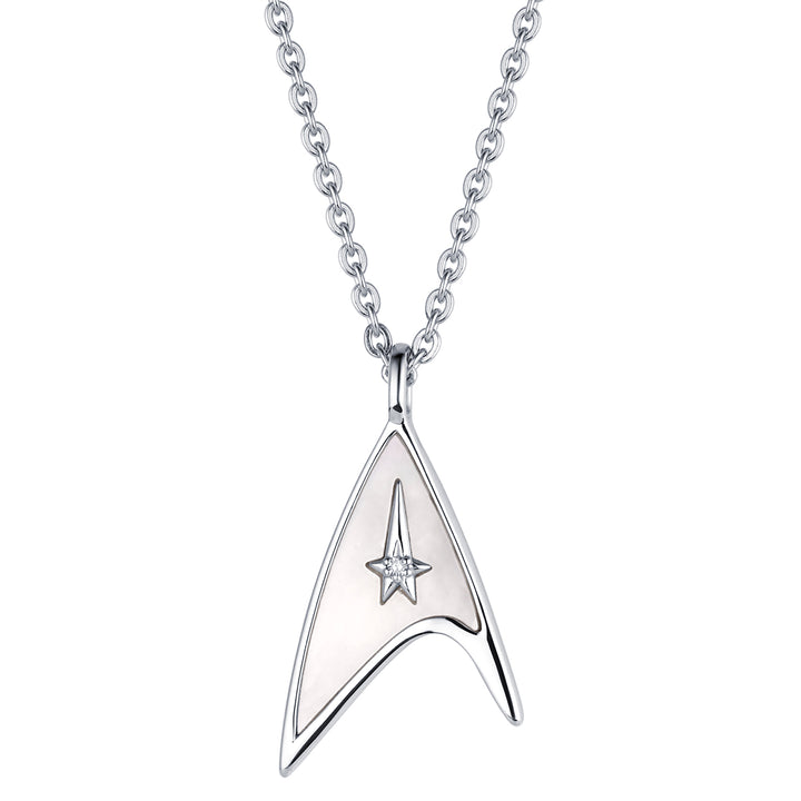 Star Trek X RockLove 60th Anniversary Diamond Necklace