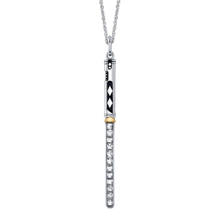 Star Wars X RockLove Ahsoka Tano Crystal Lightsaber Necklace