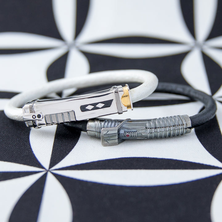 STAR WARS X RockLove Ahsoka Tano Leather Lightsaber Bracelet
