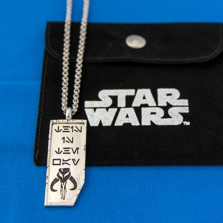 Star Wars X RockLove GALACTIC FORGE This is the Way Necklace