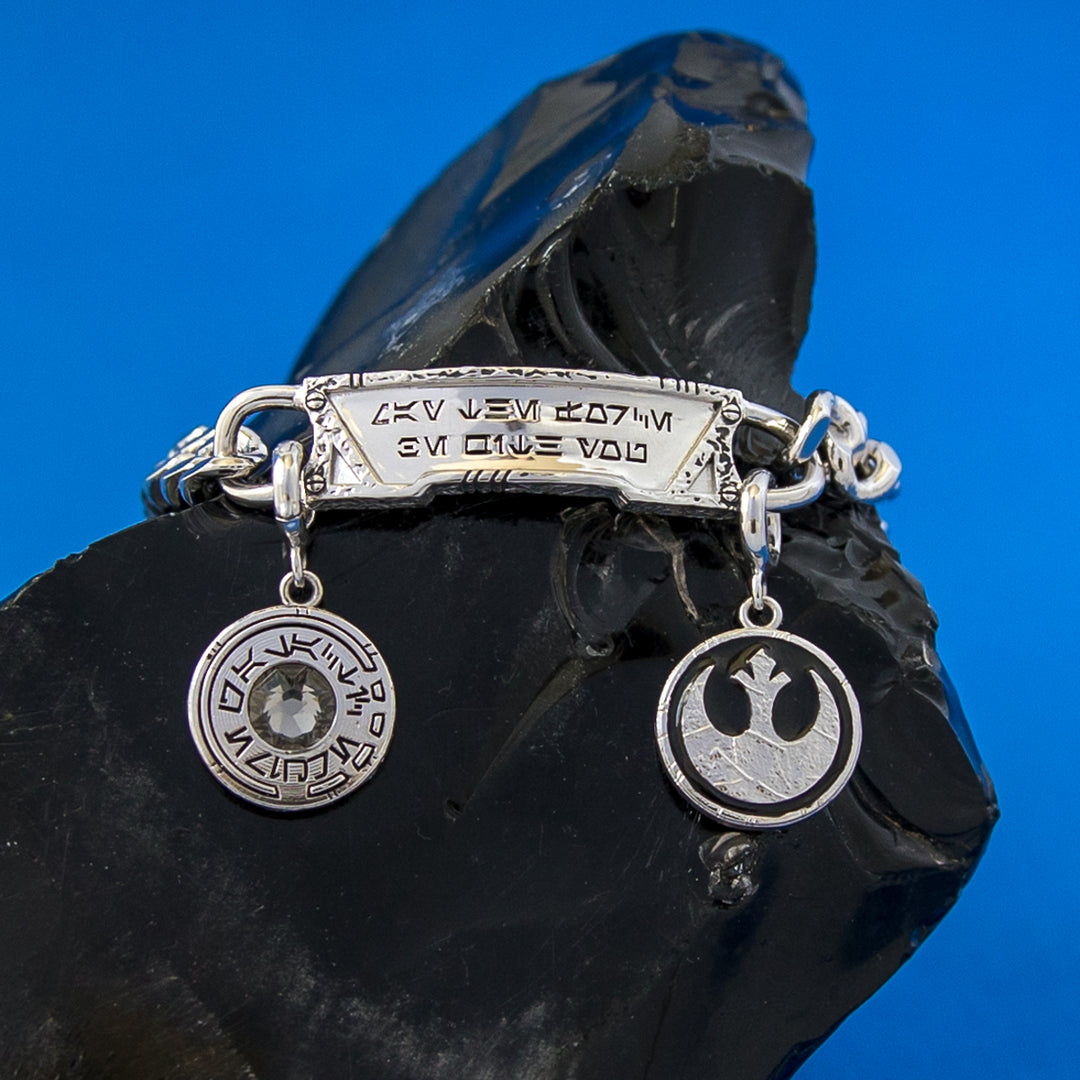 Star Wars X RockLove GALACTIC FORGE May the Force Bracelet