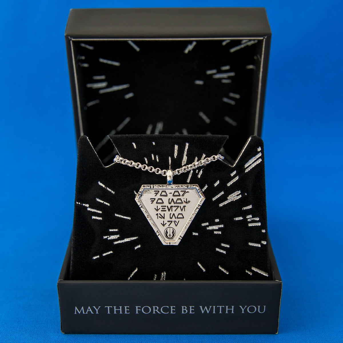 スターウォーズ May The Force Be With You ネックレス Star Wars X RockLove GALACTIC FORGE Do or Do Not Necklace