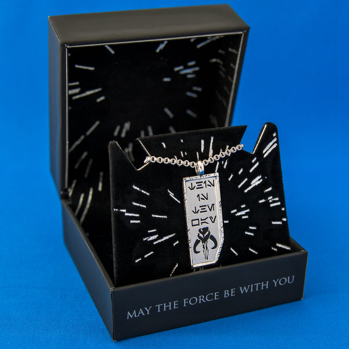 Star Wars X RockLove GALACTIC FORGE This is the Way Necklace