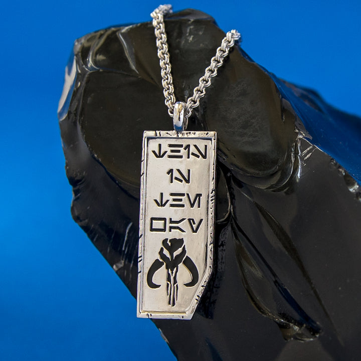 Star Wars X RockLove GALACTIC FORGE This is the Way Necklace