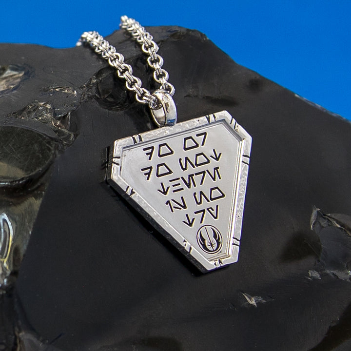 Star Wars X RockLove GALACTIC FORGE Do or Do Not Necklace