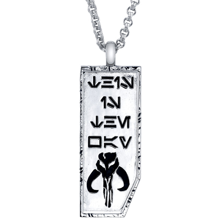 Star Wars X RockLove GALACTIC FORGE This is the Way Necklace
