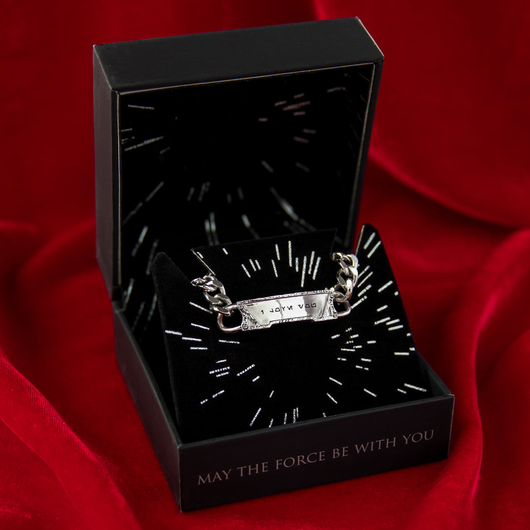 STAR WARS X RockLove GALACTIC FORGE I Love You Bracelet