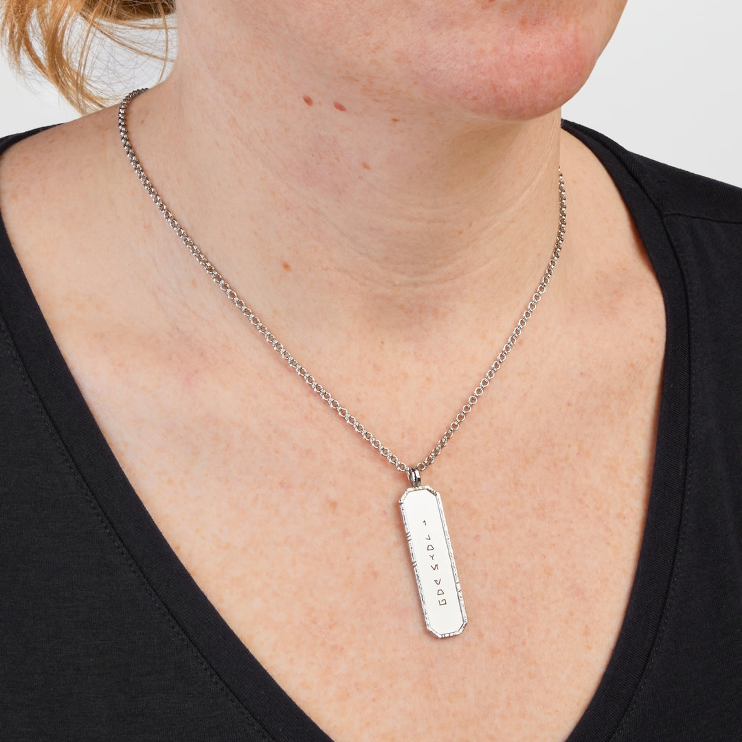 STAR WARS X RockLove GALACTIC FORGE I Love You Necklace
