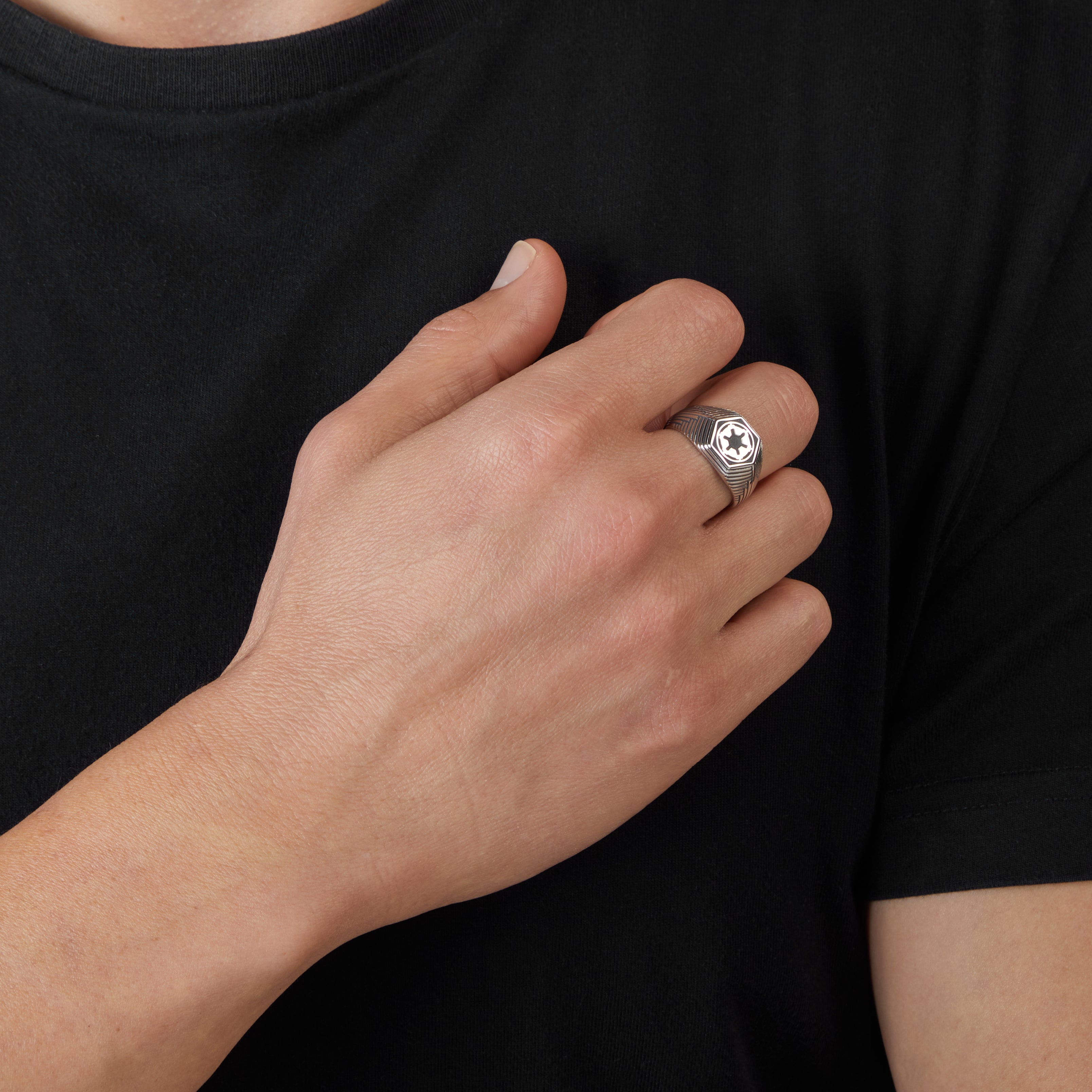Star Wars X RockLove Imperial Signet Ring - RockLove Jewelry