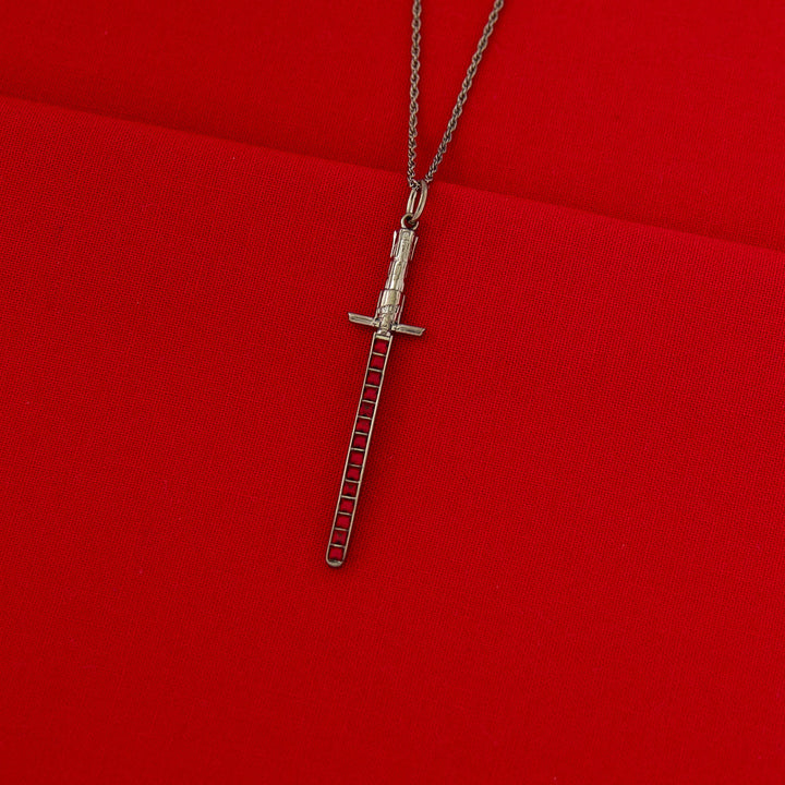 Star Wars X RockLove Kylo Ren Crystal Lightsaber Necklace