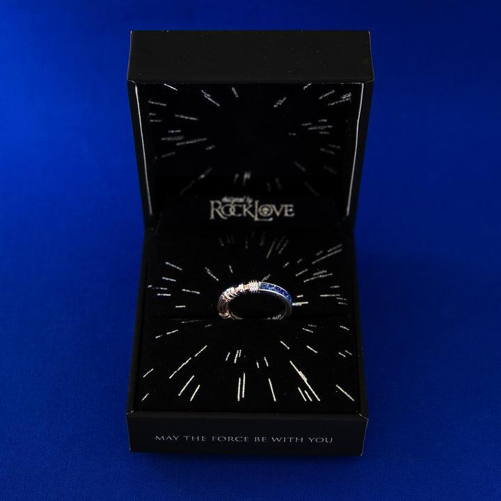 Star Wars X RockLove Leia Organa Crystal Lightsaber Ring