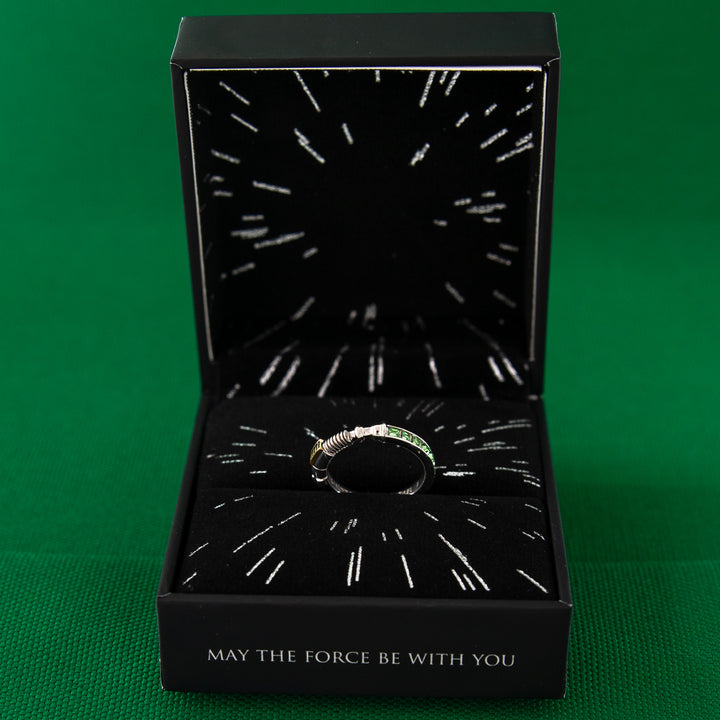 Star Wars X RockLove Luke Skywalker Crystal Lightsaber Ring