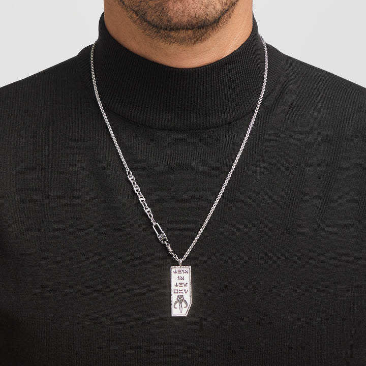 Star Wars X RockLove GALACTIC FORGE This is the Way Necklace