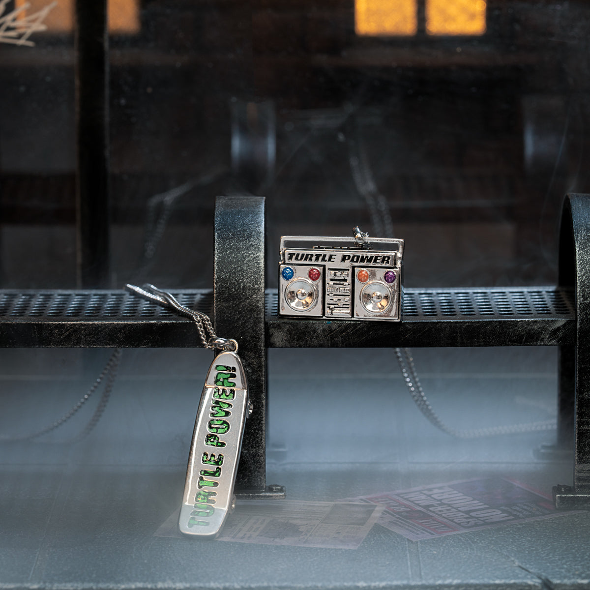 Teenage Mutant Ninja Turtles X RockLove Boombox Necklace