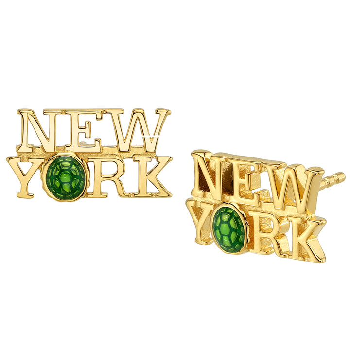 Teenage Mutant Ninja Turtles X RockLove Ninjas in New York Stud Earrings