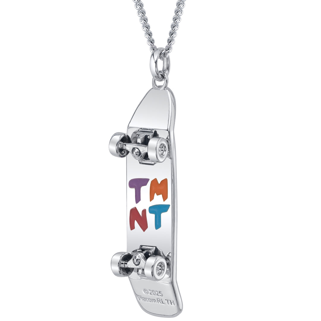 Teenage Mutant Ninja Turtles X RockLove Skateboard Necklace