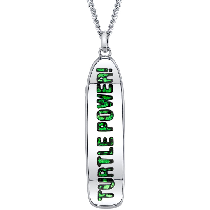 Teenage Mutant Ninja Turtles X RockLove Skateboard Necklace