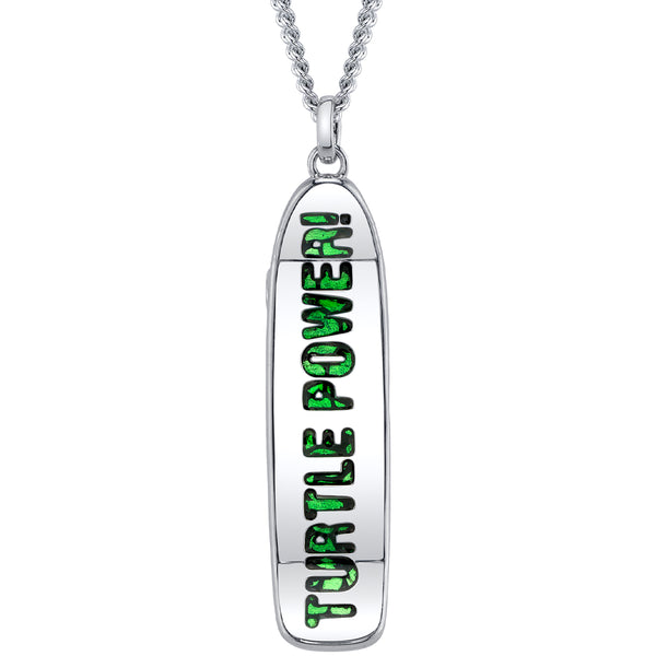 Teenage Mutant Ninja Turtles X RockLove Skateboard Necklace