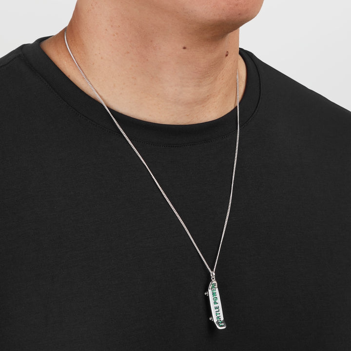 Teenage Mutant Ninja Turtles X RockLove Skateboard Necklace