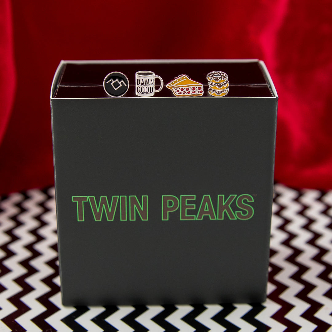 Twin Peaks X RockLove TWIN PEAKS Damn Good Stud Earrings Set