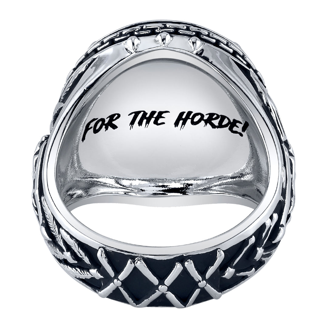 World of Warcraft X RockLove Horde Signet Ring - Main Image
